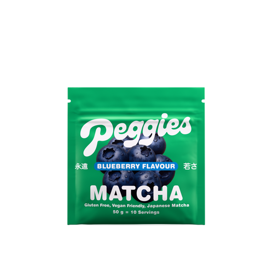 Peggies Japanese Matcha Blueberry